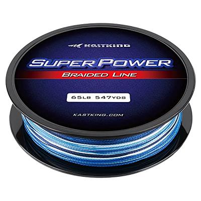 KastKing Superpower Braided Fishing Line, Blue Camo, 40LB, 327 Yds - Yahoo  Shopping