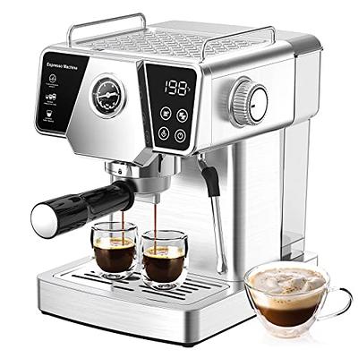 Chefman Barista Pro Plus Espresso Machine ,Black