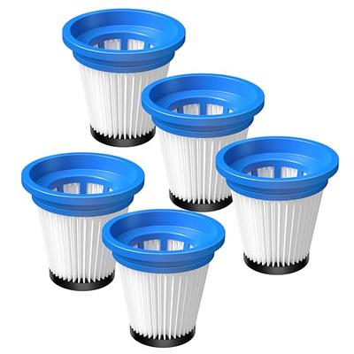 5 Packs Replacement Filters for Black+Decker Cordless Vacuum