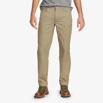 Eddie Bauer Men's Capacitor Flex Canvas Work Pants - Light Khaki