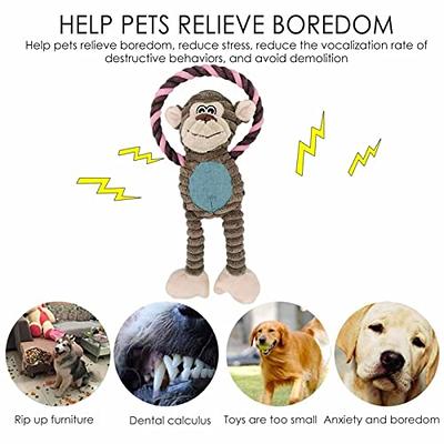 Interactive Pet Toy For Anxiety Relief - Cute Dog Chewing Teaser