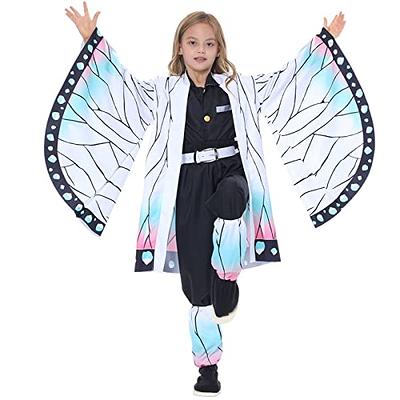 VZQI Halloween Cosplay Costumes Kamado Kids Anime Kimono Halloween