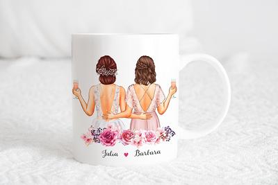 Bridal Party Engraved Travel Mugs