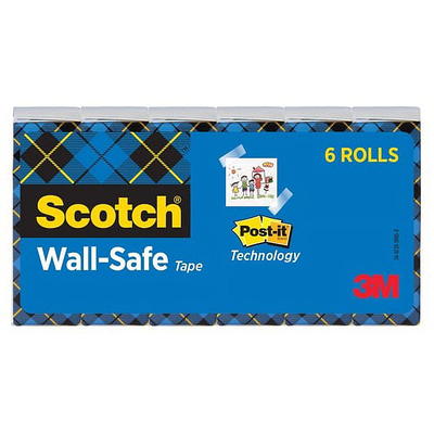 3M Bulk Buy 6061 Scotch Double Sided Adhesive Roller .27 in. x 8.7 yd. Pack of 3, Clear