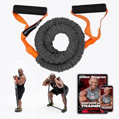 Ron Williams Resistance Bands with Handles & Protective Sleeves, Portable  Full Body Workout Bands for Men & Women