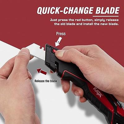 2 Pc Klever xchange box cutter,box opener,carton cutter,comes with 1 extra  blade