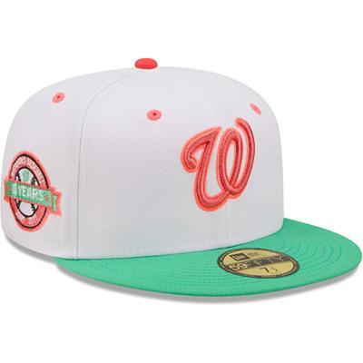 Men's New Era White/Pink Washington Nationals 10th Team Anniversary 59FIFTY  Fitted Hat - Yahoo Shopping