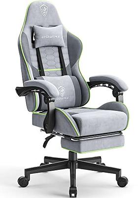 Dowinx Gaming Chair with Pocket Spring Cushion,Breathable PU