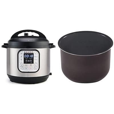 Instant Pot Duo Mini 7-in-1 Electric Pressure Cooker, Sterilizer, Slow  Cooker, Rice Cooker, Steamer, Saute, Yogurt Maker, and Warmer, 3 Quart, 11  One-Touch Programs & 3 Quart Ceramic Cooking Pot - Yahoo Shopping