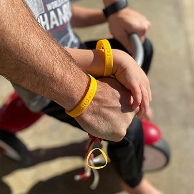 Nike | Accessories | Nike Livestrong Baller Id Band Wristband Bracelet New  Yellow Youth Adult X 3 | Poshmark