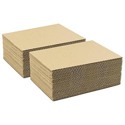 Golden State Art, 25 Pack 11x14 Corrugated Cardboard Sheets, Flat Cardboard  Pads for Packing, Mailing, Moving, Shipping, Crafts (1/16 Thick) - Yahoo  Shopping