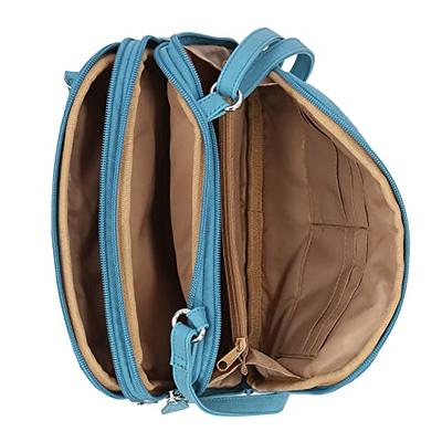  MultiSac Zippy Triple Compartment Crossbody Bag