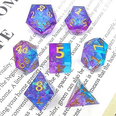 Dice Molds for Resin, 7 Shapes DND Dice Resin Mold Silicone, Integrated  Polyhedral Dice Silicone Molds, Silicone Molds for Epoxy Resin, DIY Dices