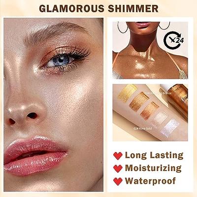  Erinde Champagne Gold Face Highlighter Makeup Palette, Shimmer  Diamond Glitter Highlighter Powder for Face Body, Face Highlighters Makeup  & luminizers Palette, Long-Lasting Lightweight, 03# : Beauty & Personal Care