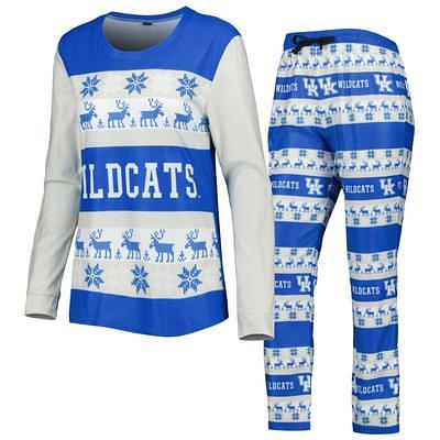 Men's Los Angeles Dodgers FOCO Royal Ugly Pajama Set