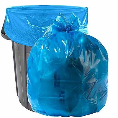 Aluf Plastics 33-Gallons Black Outdoor Plastic Construction Trash Bag  (100-Count) in the Trash Bags department at