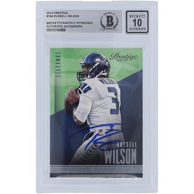 Russell Wilson Seattle Seahawks Autographed Fanatics Authentic