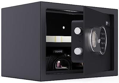 PATRON Cabinet Safe Box for Home，Digital Security Small Safe for