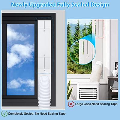 Portable AC Window Vent Kit, [2023 SEAMLESS] Universal Portable