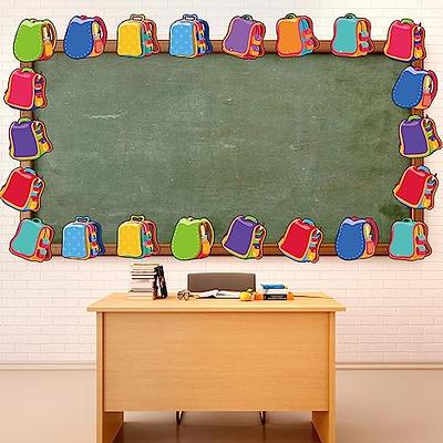 Chuangdi 60 Pieces Colorful Backpacks Bulletin Board Cutouts Backpacks  Paper Cutouts for Bulletin Bright Board Bulletin Board Decorations Name Tag  Label for Teacher Student Classroom Back to School - Yahoo Shopping