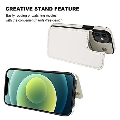 Bocasal iPhone 11 Wallet Case with Card Holder PU Leather Magnetic  Detachable Kickstand Shockproof Wrist Strap Removable Flip Cover for iPhone  11 6.1