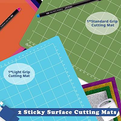 Versatile Cutting Mat Set for Cricut Machines - Ideal for Crafting