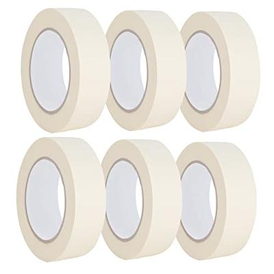 1InTheOffice Masking Tape 2 Inch Wide, General Purpose Masking Tape 2 inch  x 60.1-Yards, 3 Core, 2/Pack
