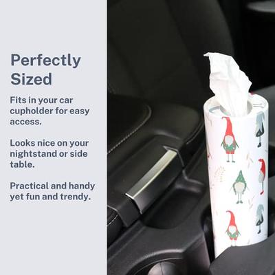 Car Tissue Box Lovely Soft Cylinder Tissues For Car With Hanging