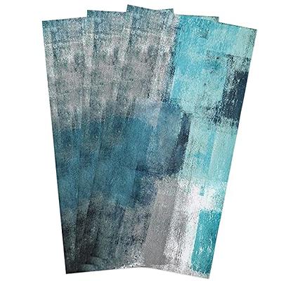 Turquoise Kitchen Towels 2 Pack Set 15x25 Dish Drying Hand Towel FREE  SHIPPING
