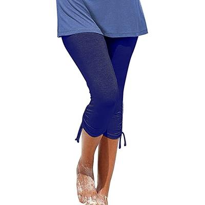 Ayolanni Leggings for Women Women's Casual Printed Yoga Pants High Waist  Loose Straight Long Pants 