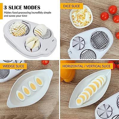 Egg Slicer,Egg Slicer for Hard Boiled Eggs Heavy Duty Strawberry Cutter -  Egg Slicer for Hard Boiled Eggs Tomato Slicer Tool Mushroom Slicer Fruit