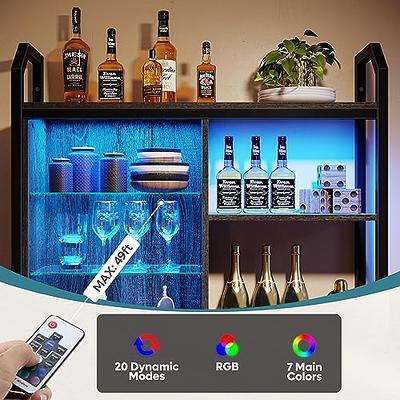 2 Tier LED Floating Shelf  LED Lighted Floating Shelves