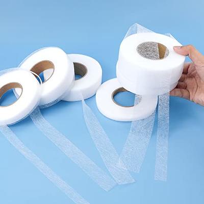 KINBOM 2 Rolls 140 Yards Iron On Hem Tape, No Sew Hemming Tape for Pants,  Widened Iron-On Fabric Fusing Tape for Hemming Broken Curtains Clothes  Jeans