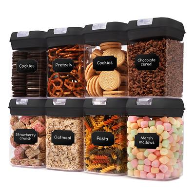 Cheer Collection Set of 7 Airtight Food Storage Containers plus