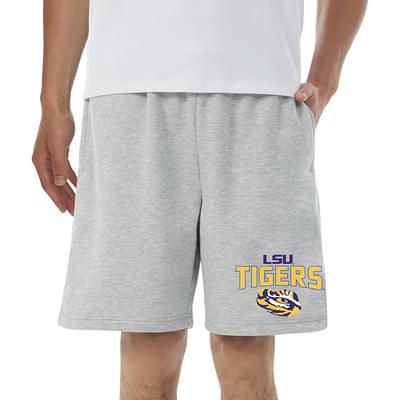 Men's Concepts Sport White/Charcoal Stanford Cardinal Alley Fleece Shorts