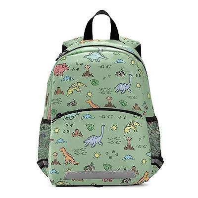 Dinosaur Backpack for Boys, 12 Toddler Preschool Kids Bookbag, Cute Animal  Kindergarten Schoolbag 12 Dinosaur Green