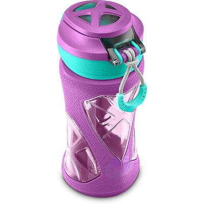 Torque Kids Tritan Plastic Water Bottle With Silicone Sleeve