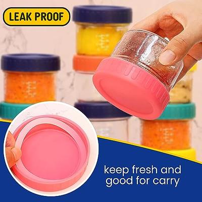 Ball leak proof glass Storage Jars Glass Baby Food 4oz x 4 Jars