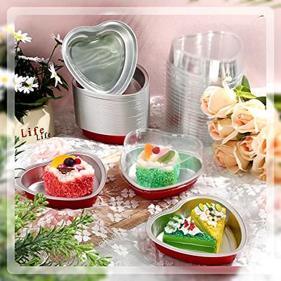 Round Ramekins Muffin Cups, Tin Foil Cupcake Pans, Disposable