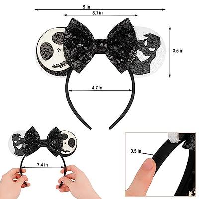  MeeTHan Sequin Hair Bows Mice Mouse Ears Headbands