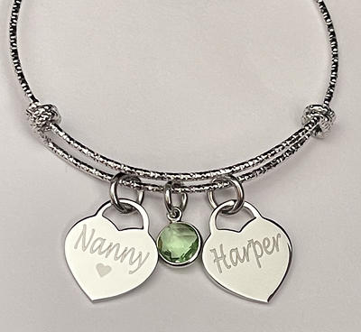 Bracelet Children's Names Engraved 2024 | www.chop-rite.com