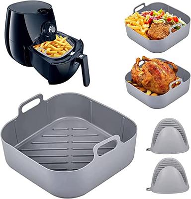 Air Fryer Grill Pan for Power XL Vortex 7QT Air Fryers, Oval