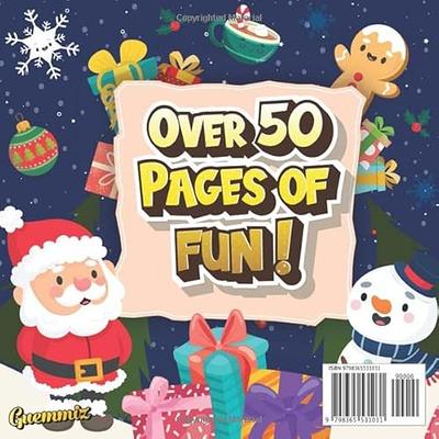 i spy Christmas book: A fun coloring Activity Books And Guessing