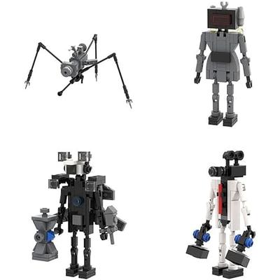 Model Building Bricks Toy MOC Blocks Set Collectibles for Skibidi