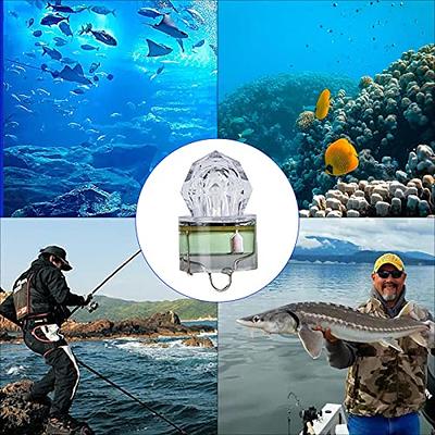 JOJOCY 15 Pack Deep Drop Light LED Diamond Fishing Light