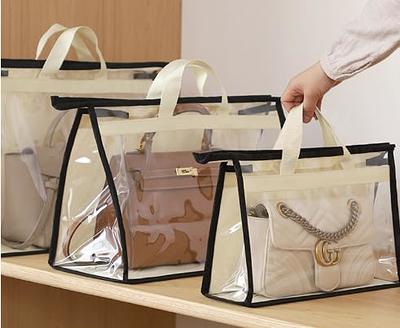 Dust-Proof Handbag Storage Bag Transparent Hanging Cover with Zipper High  Capacity Storage Bags Organizer