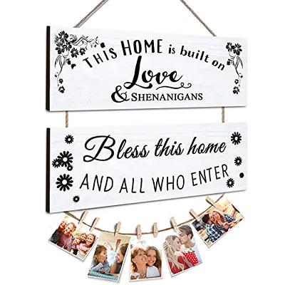 House Warming Gifts New Home, Home Warming Gift New Home Gifts for Couples  New Homeowners -Bless