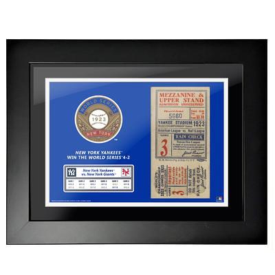 New York Mets Brandon Nimmo Framed 12 x 12 Game-Used