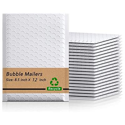 Bubble Mailers 8.5x12 inches 100pcs, Padded Envelopes Mailers