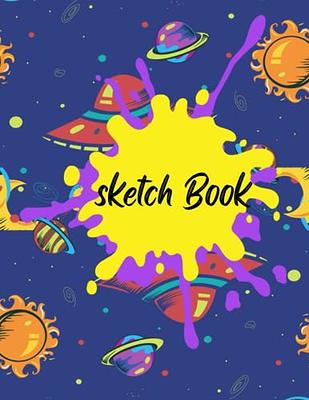 Drawing Pad For Kids: Unlined Notebook for kids,Blank Paper Sketch